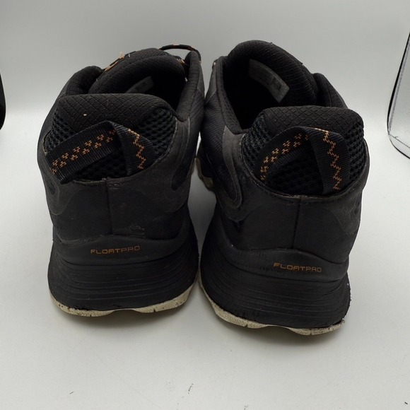Merrell Moab Speed GTX Waterproof Trail Running Shoes Black Orange Mens 14 Wide - Picture 4 of 10